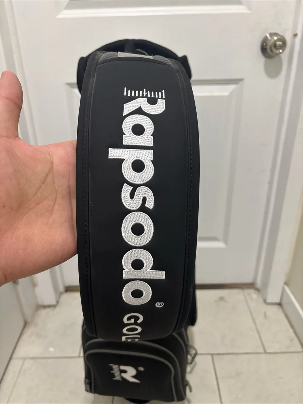 Men’s Black Stand Bag - Play Without Limits